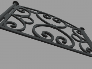 Fence 011 3D Model