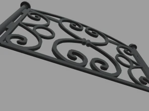Fence 011 3D Model