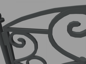Fence 011 3D Model