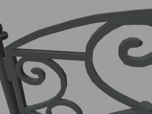 Fence 011 3D Model