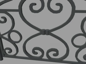 Fence 011 3D Model