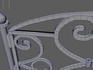 Fence 011 3D Model