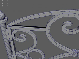 Fence 011 3D Model