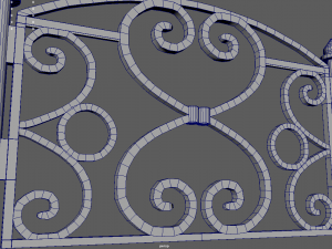 Fence 011 3D Model