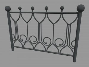 Fence 012 3D Model