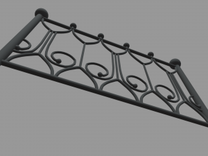 Fence 012 3D 모델