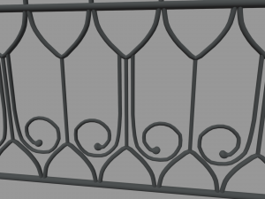 Fence 012 3D 모델