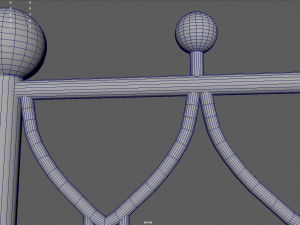 Fence 012 3D 모델
