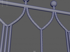 Fence 012 3D 모델