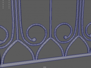 Fence 012 3D 모델