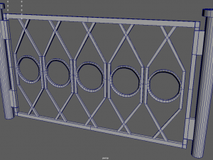 Fences Pack 3D-Modell