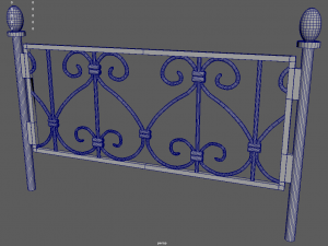Fences Pack 3D-Modell