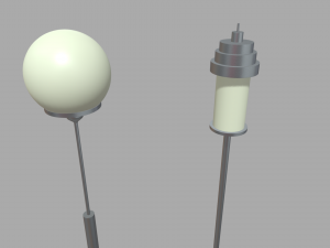 Street Lights 07 08 09 010 Modello 3D