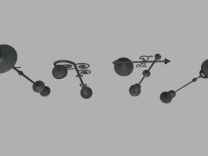 Street Lights Pack Model 3D
