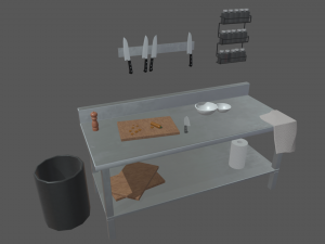 Cookware Set 01 3D 모델