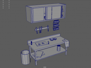 Cookware Set 01 3D 모델