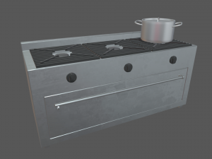 Cookware Set 02 Model 3D
