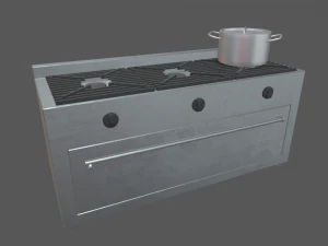 Cookware Set 02 3D Model