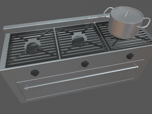 Cookware Set 02 Model 3D