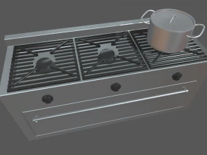 Cookware Set 02 3D Model