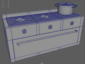 Cookware Set 02 3D Model