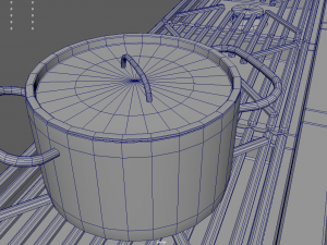 Cookware Set 02 Model 3D
