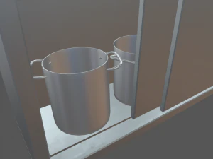 Cookware Set 04 3D Model