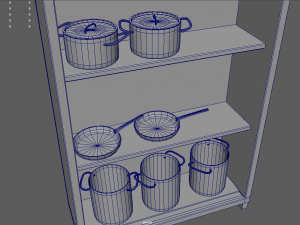 Cookware Set 04 3D 모델