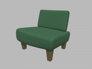 Custom Armchair 01 3Dモデル