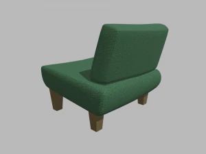 Custom Armchair 01 3D Model