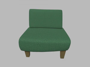 Custom Armchair 01 3D Model