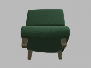 Custom Armchair 01 3D 模型