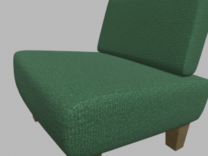 Custom Armchair 01 3D 模型