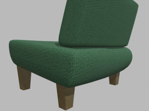 Custom Armchair 01 3D 模型