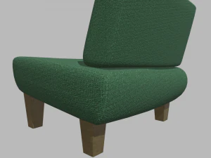 Custom Armchair 01 3D Model