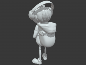 Halloween Candy Delivery Character Model 3D