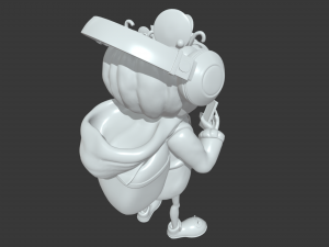 Halloween Candy Delivery Character Model 3D