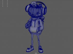 Halloween Candy Delivery Character Model 3D