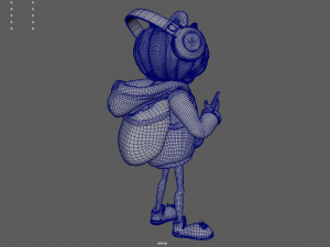 Halloween Candy Delivery Character Model 3D