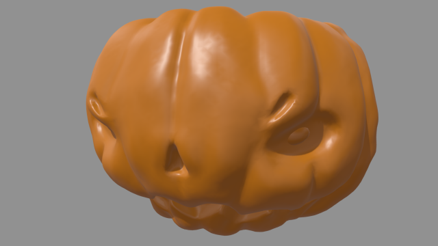 Halloween Pumpkin 3D-Modell .c4d .max .obj .3ds .fbx .stl .blend 