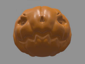 Halloween Pumpkin 3D Model