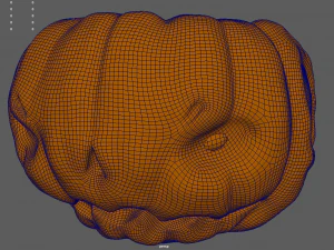 Halloween Pumpkin 3D Model