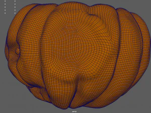 Halloween Pumpkin 3D Model