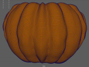 Halloween Pumpkin 3D Model