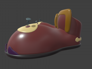 Halloween Shoes 3D Model