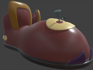 Halloween Shoes 3D Model