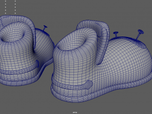 Halloween Shoes 3D Model