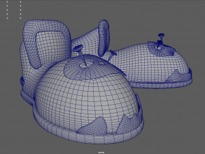 Halloween Shoes 3D Model