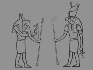 Egyptian Silhouettes Pack 3Dプリントモデル