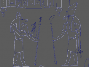 Egyptian Silhouettes Pack 3Dプリントモデル